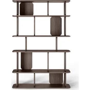 regál Regál Tulumo 120 cm ořech Villa II