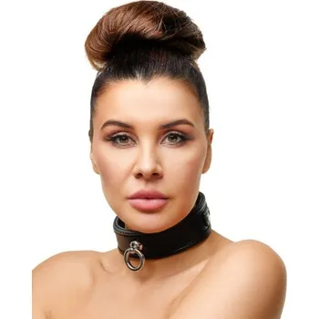 BDSM obojek ZADO kožený obojek černýZADO kožený obojek černý