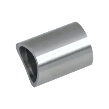 Zábradlí Přechod na vymezení vzdálenosti mezi sloupem ø 42,4 mm a kotevní deskou, ø 20x2,0 mm /L:25 mm, bez vnitřního šroubu, broušená nerez K320 / AISI304, bal: 1