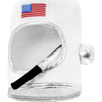 Karnevalový kostým Látková helma astronaut dětská