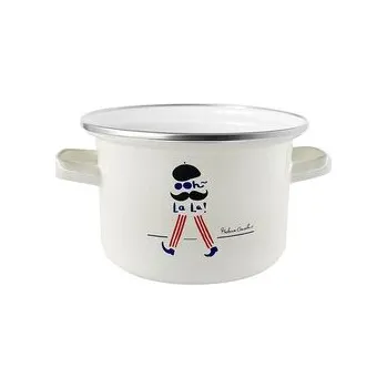 Hrnec SMALTOVANÝ HRNEC PARISIO 22CM 5,5L