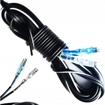 Napájecí kabel Kabel k lampě na dynamo 2,1m dvoužilový - napájecí kabel pro světla