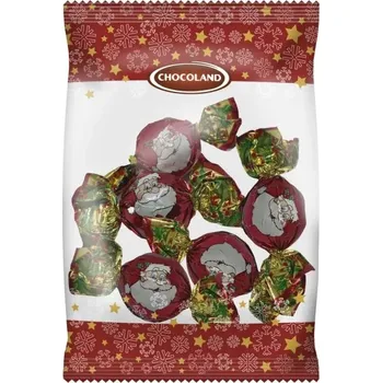 Čokoláda Chocoland Vánoční pralinky sáček 70g