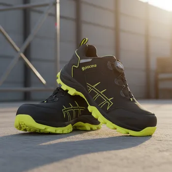 Pracovní oblečení Procera Polobotky REBEL S3 Velikost 41 (UK- 7) černá/žlutá