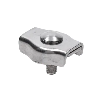Zábradlí Lanková svorka - simplex pro nerezové lanko 6 mm, broušená nerez K320 / AISI304