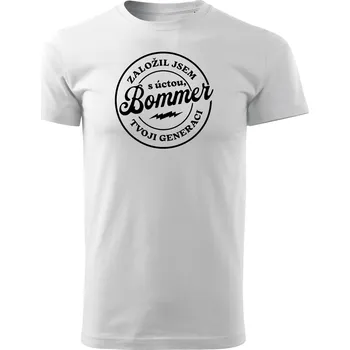 Pánské tričko Pánské tričko Založil jsem tvoji generaci s úctou Boomer Barva trička pánská: Bílá, Velikost trička: 2XL