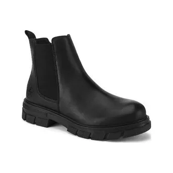 Dámské kozačky Polokozačky Rieker Z9150-00 Černá 42