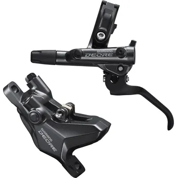 Brzda na kolo Brzdy Shimano Deore BL-M6100/BR-M6100 Délka: 1700 mm, Strana: Pravá, Brzdové destičky: G03S - organické