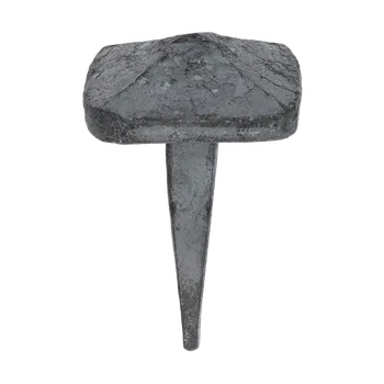 Zábradlí Ozdobný kovaný čtvercový hřebík, hlavička 27x27x12 mm, hrot 7x7x34 mm, bez povrchové úpravy