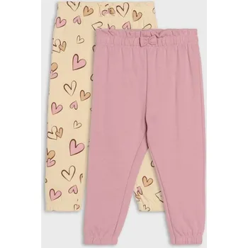 Sinsay - Kalhoty 2 pack - pastelová růžová - 439GK-03X - 439GK-03X-80