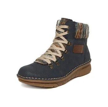 Dámská zimní obuv Kotníková obuv Rieker CEO-73343-15 Tmavomodrá 38