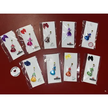 HandMade by VeJa Dárková karta BP - andílek velké srdce s látkovou mašlí