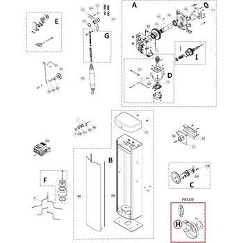 Zábradlí PRSI09 krytka pro úchyt a konec závory SIGNO 3 / 4 a WIL4