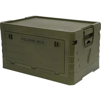 Úložný box Skládací box s víkem NILS Camp NCB4004 50L zelený