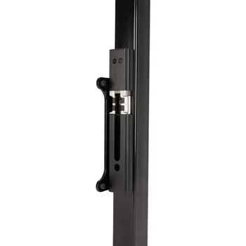 LOCINOX® povrchový elektrozámek SF pro křídlové brány, funkce FAIL CLOSE, blokace v tahu 300 KG, pro profil 40 - 60mm, eloxovaný hliník alum