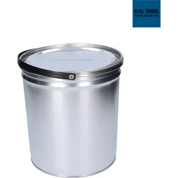 barva a nátěr na dřevo Barva antikorozní polomatná na zinek 5 kg fialovo-modrá