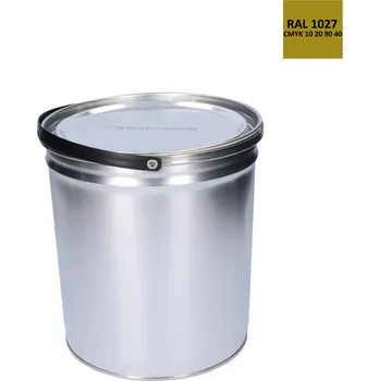 Lak na dřevo Barva antikorozní polomatná na zinek 5 kg žlutá-kari