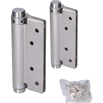Samozatvárací pánt pre krídlové dvere, H - 75 mm, nerezový, cena za PÁR