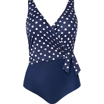 Dámské plavky Dámské jednodílné plavky Thailand3 1069F23 1 - SELF tmavě modrá XL