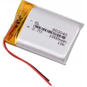 Akumulátor baterie Yunique 803040 3,7 V 1000 mAh