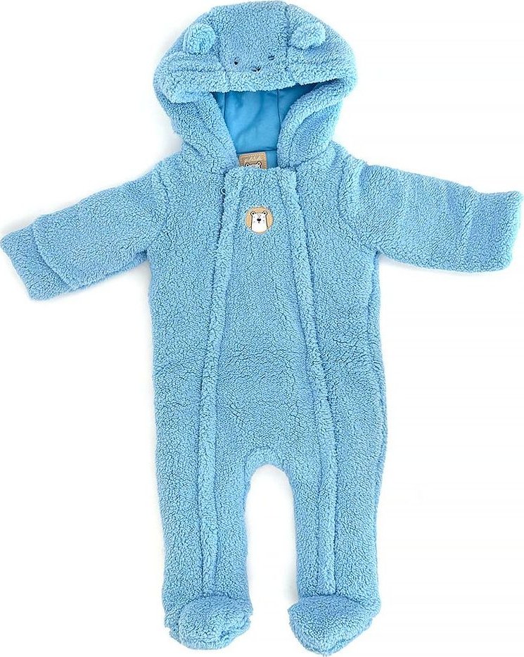 Zimní chlapecká kojenecká kombinéza Pidilidi PD1166-04 Blue Velikost: 68/74, SizeAge: 6-9m