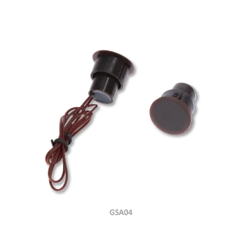 vypínač Magnetický spínač MS-04, valcový na použitie v exteriéry, rozmer 49x49x9mm, dosah 1cm