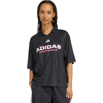 Dámské tričko Dámské tričko adidas Tiro Q4 Polo černé JN2749 2 XL