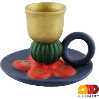 Svícen Vánoční svícen 6,5 cm