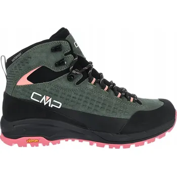 Dámská treková obuv Dámské trekové boty CMP VERTYX MID - 40, Khaki, TREKINGOVÉ