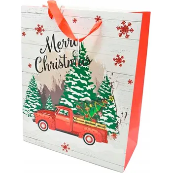 Dárková taška Vánoční dárková Dárková Taška střední velikosti 1 ks