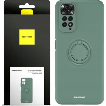 Pouzdro na mobilní telefon Zadní Kryt Spacecase pro Xiaomi Redmi Note 11 4G, Redmi Note 11S zelený
