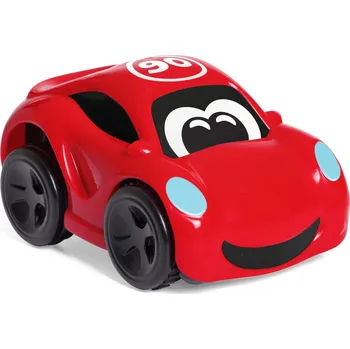 autíčko AUTO AUTÍČKO HRAČKA TURBO TOUCH SE ZVUKY ČERVENÉ