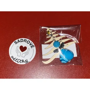 HandMade by VeJa Andílek na dřevěném stromečku (velké srdce)