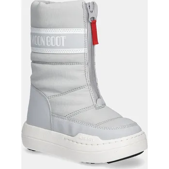 Dětská móda Dětské sněhule Moon Boot MB JR PARK ZIP HIGH WP 80D3440080.27.34 šedá 09X, EUR 29