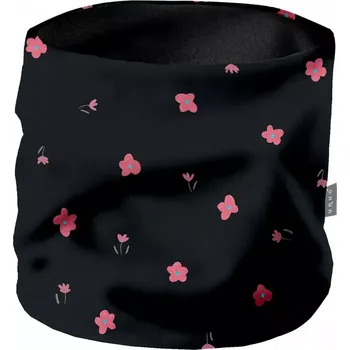 Nákrčník Dětský nákrčník Unuo fleec Basic Květiny oboustranný