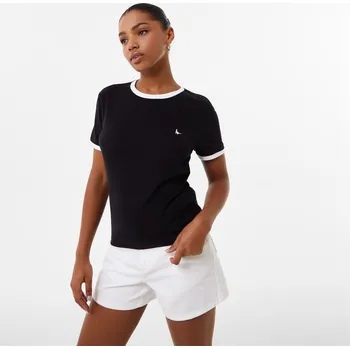 Dámské tričko Tričko Jack Wills Black 5278998 14 (L)