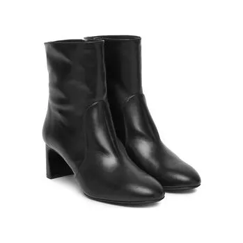 Dámské kozačky Polokozačky Stuart Weitzman Babette Zip SL542 Černá 40