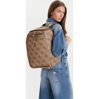 Městský batoh Batoh Guess Berta Travel TWOB86 88033 Hnědá OS