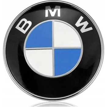 Samolepicí dekorace na vozidlo Emblém s logem BMW na kapotě nebo klapce 72MM 8132375