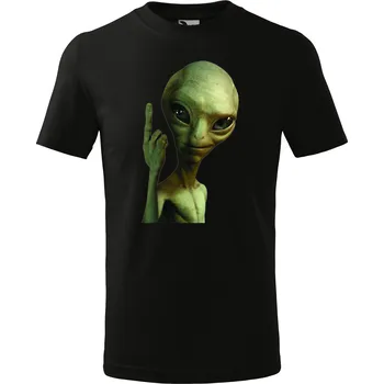 Textilie k potisku Unisex tričko s potiskem DRZÝ MIMOZEMŠŤAN Barva: Červená, Velikost: XXL