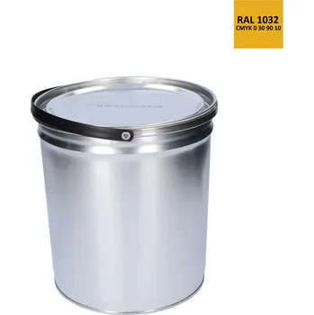 Lak na dřevo Barva antikorozní polomatná na zinek 5 kg metlovité-žlutá