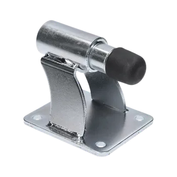 Koncový doraz pro posuvnou bránu, s tlumicí pružinou, pozinkovaný