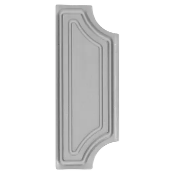 Štítek na dveře bez otvor¨ H 280 x L 110 mm, hr. 3 mm