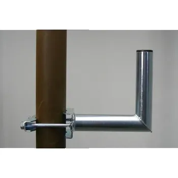 Držák antény na stožár, galvanický zinek, délka 20cm