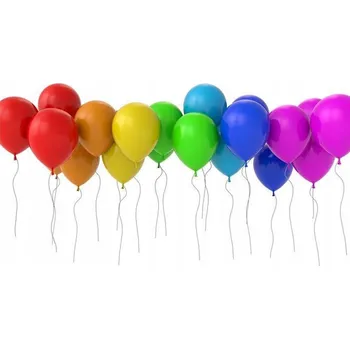 Balónek Latexové balónky Belbal, 25 kusů, vícebarevné