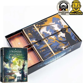 Příslušenství k deskovým hrám Insert pro deskovou hru Stromová společnost Barva: Černá