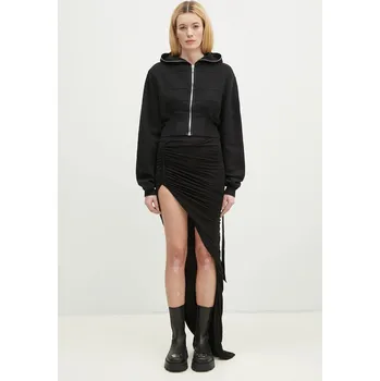 Dámská mikina Bavlněná mikina Rick Owens Collage Gimp, S, černá, 99X