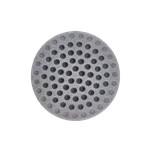 Gumený doraz pro kliky, madla, dveře a pod. s 3M pásků. Barva: Šedá. Průměr: Ø 50mm