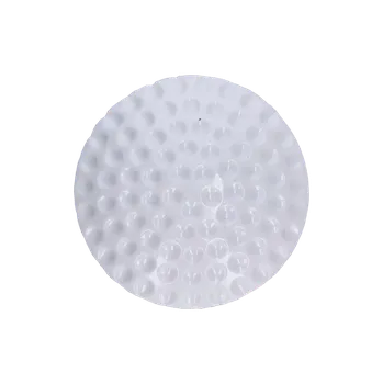 Gumený doraz pro kliky, madla, dveře a pod. s 3M pásků. Barva: Bíla. Průměr: Ø 50mm