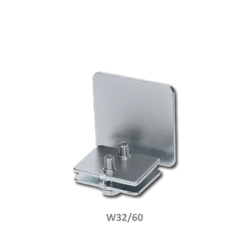 Pohon brány Pozinkovaná záslepka pro C-profil 60x60x4 mm samonosné brány